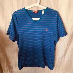 V neck penguin shirt